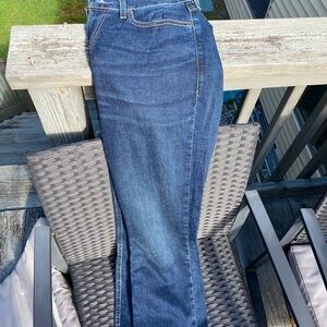 Hollister Dark Blue Straight Leg Jeans